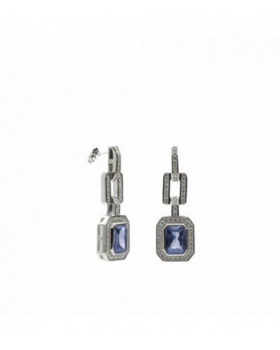 Pendientes de plata - 19318-W-A