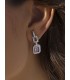 Pendientes de plata - 19318-W-A