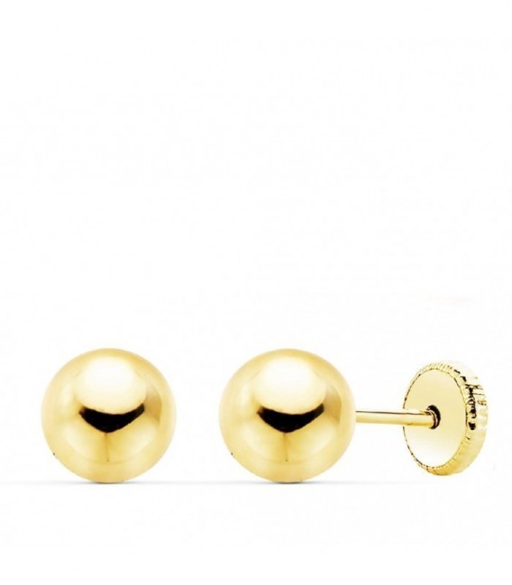 Pendientes de oro - N7004-6AT