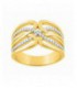 Anillo chapado oro - BSRL46Z