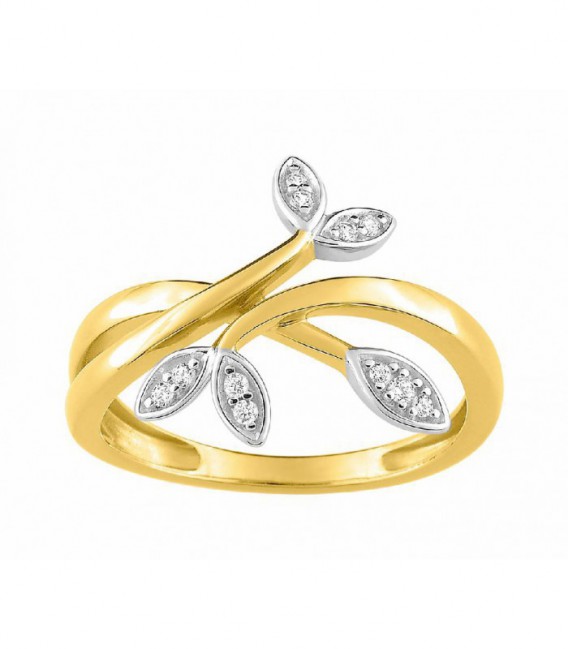 Anillo chapado oro - 137773.1