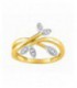 Anillo chapado oro - 137773.1