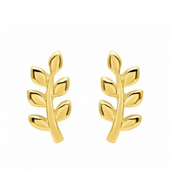 Pendientes chapado oro - 135712