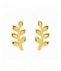 Pendientes chapado oro - 135712