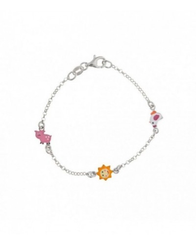 Pulsera plata - 02P0119