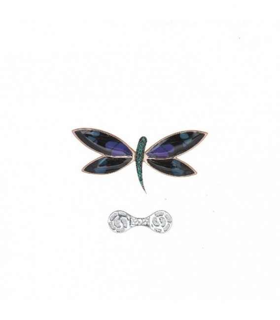 Broche mariposa - 261BM007