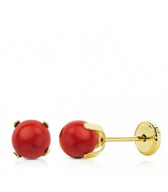 Pendientes de oro - 8697-C